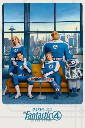 The Fantastic Four: First Steps 2025 Poster