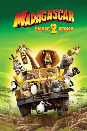 Madagascar: Escape 2 Africa 2008 Poster